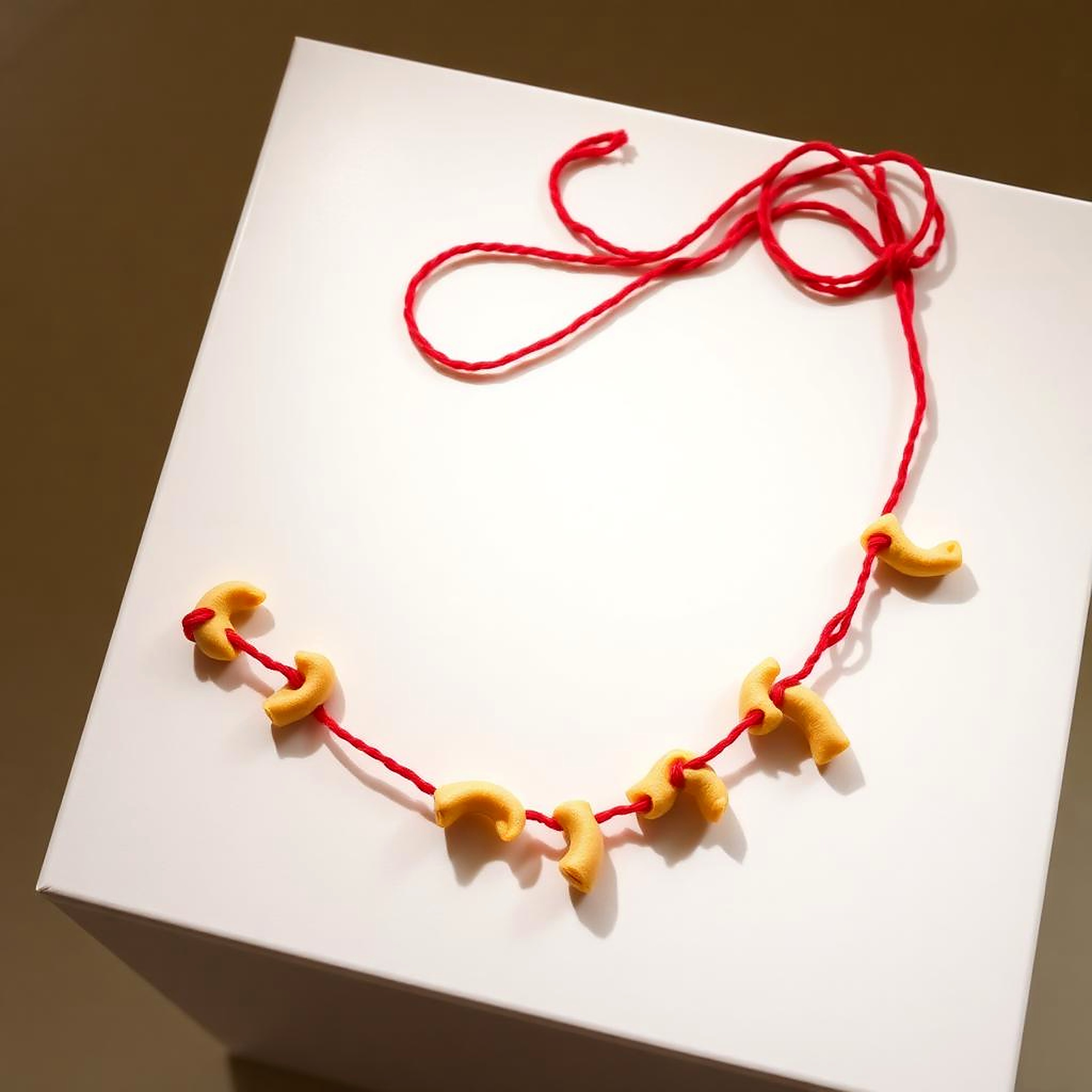 Necklace (Red Yarn, Seven Elements)