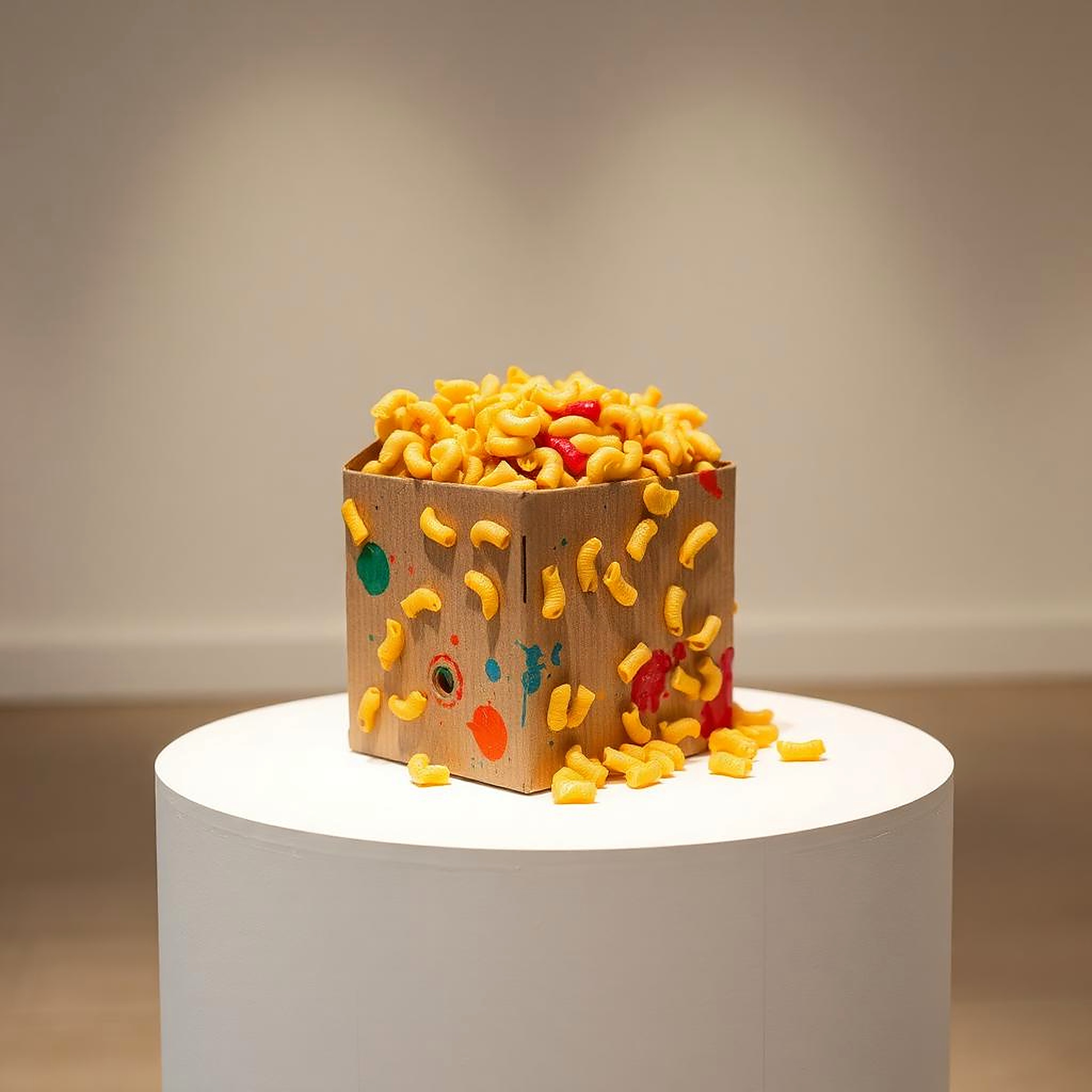 Monument (Cardboard Box, with Overflow)